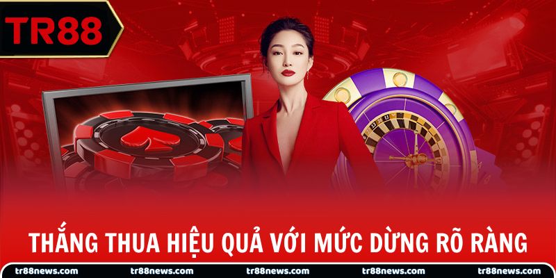 Quản lý thắng thua hiệu quả với mức dừng rõ ràng